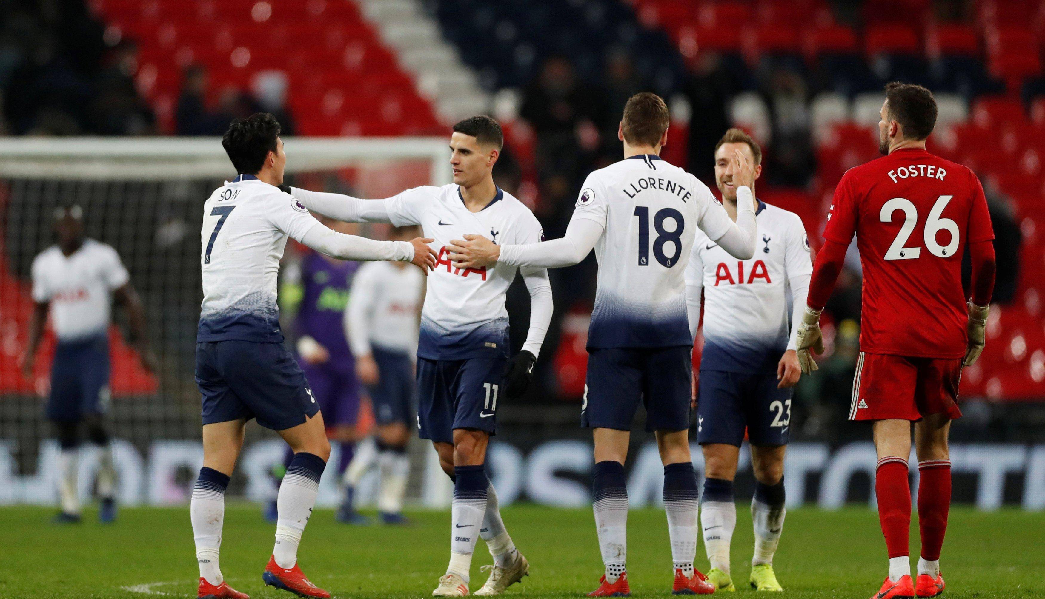 热刺遭遇激战，索尔达多神勇破门得分