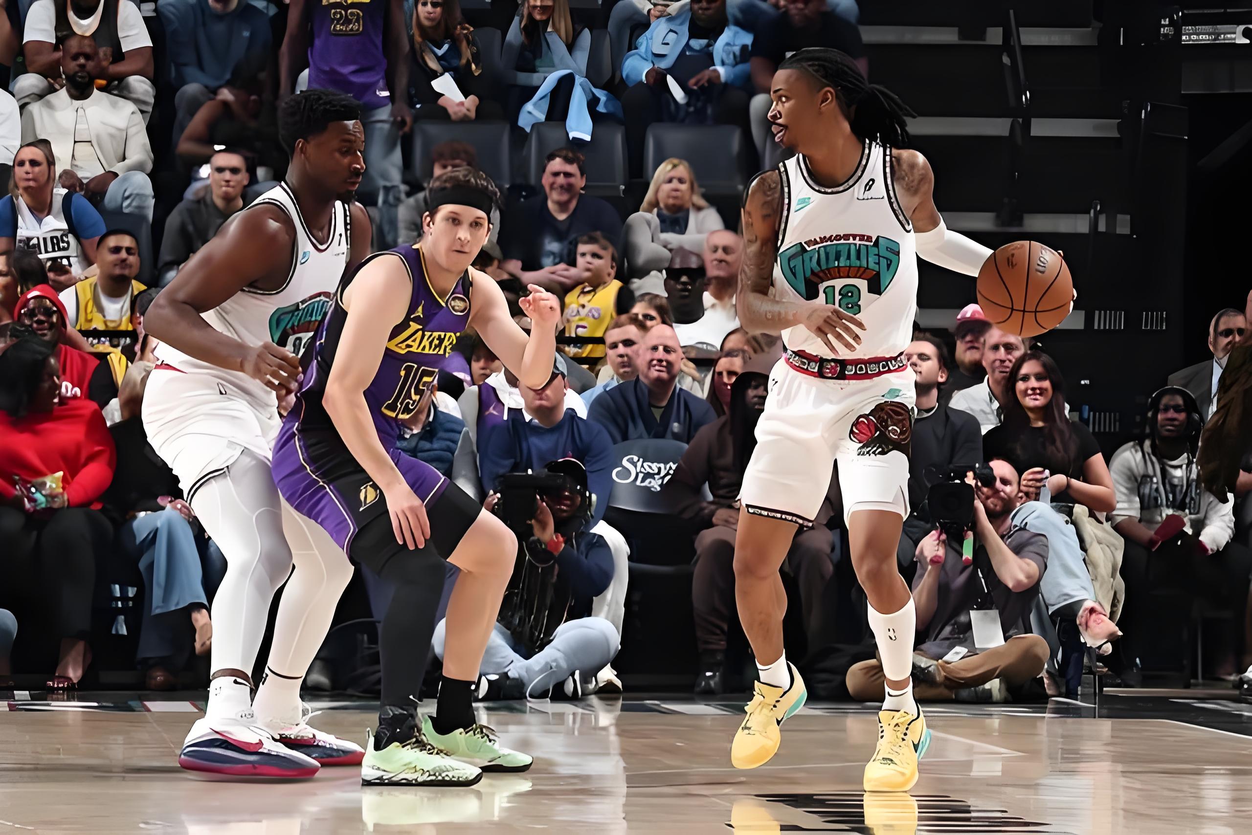 湖人力克灰熊，取得三连胜